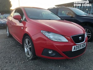 Location: Edinburgh - 2009 SEAT IBIZA SPORT S-A 3 Door Hatchback REG: AD59HDN, Keys: No, MOT Expiry date: 23/01/2024, 1598 Petrol, 5 Speed Auto Petrol, Former Keepers: 10