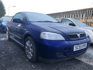 Location: Edinburgh - 2006 VAUXHALL ASTRA BERTONE EXCLUSIVE Convertible REG: SC55KVG, Keys: No, MOT Expiry date: 13/02/2024, 1796 Petrol, 5 Speed Manual Petrol, Former Keepers: 1