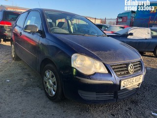 Location: Edinburgh - 2006 VOLKSWAGEN POLO E 55 3 Door Hatchback REG: SD56KUF, Keys: No, MOT Expiry date: 01/02/2025, 1198 Petrol, 5 Speed Manual Petrol, Former Keepers: 7