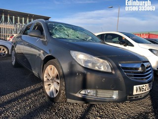 NOTE: ATF Registered Buyers ONLY - Location: Edinburgh - 2012 VAUXHALL INSIGNIA SRI NAV CDTI EFL Estate REG: VN62UPK, Keys: No, 1956 Diesel, 6 Speed Manual Diesel, Former Keepers: 6