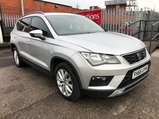 Location: Nottingham - 2016 SEAT ATECA SE ECOMOTIVE TSI 5 DOOR HATCHBACK REG: FH66UYM, 999cc PETROL, 6 SPEED MANUAL PETROL, Former Keepers: 2, Keys: Yes, MOT Expiry date: 03/10/2023