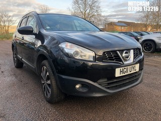 Location: MITCHAM - 2011 NISSAN QASHQAI N-TEC + 2 	 5 DOOR HATCHBACK REG: HG11UYL, 1598cc PETROL, 6 SPEED MANUAL PETROL, Former Keepers: 1, Keys: No, MOT: Expiry date29/07/2025