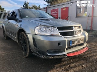 Location: MITCHAM - 2008 DODGE (USA)  AVENGER SE 	 4 DOOR SALOON REG: NV08EFA, 1998cc PETROL, 5 SPEED MANUAL PETROL, Former Keepers: 5, Keys: Yes, MOT: Expiry date06/12/2024