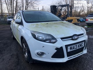 Location: Mitcham - 2013 FORD FOCUS ZETEC TURBO 5 Door Hatchback REG: MA13KMG, Keys: No, MOT Expiry date: 04/02/2024, 998 Petrol, 6 Speed Manual Petrol, Former Keepers: 7