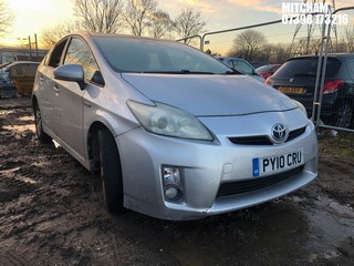 Location: Mitcham - 2010 TOYOTA PRIUS T SPIRIT VVT-I CVT 5 Door Hatchback REG: PY10CRU, Keys: No, MOT Expiry date: 10/08/2024, 1797 Hybrid Electric, Variable 1 Speed Auto Petrol/E, Former Keepers: 14