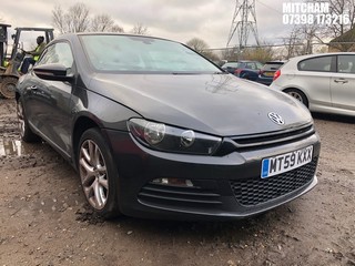 Location: Mitcham - 2009 VOLKSWAGEN SCIROCCO TDI S-A Coupe REG: MT59KXX, Keys: No, MOT Expiry date: 18/04/2025, 1968 Diesel, 6 Speed Semi Auto Diesel, Former Keepers: 8