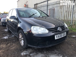 Location: Mitcham - 2008 VOLKSWAGEN GOLF MATCH FSI 115 5 Door Hatchback REG: VA08OGK, Keys: No, MOT Expiry date: 14/04/2025, 1598 Petrol, 6 Speed Manual Petrol, Former Keepers: 7