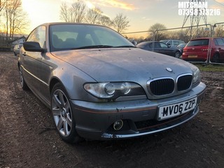 Location: Mitcham - 2006 BMW 318CI SE AUTO Coupe REG: MV06ZZP, Keys: No, MOT Expiry date: 28/08/2024, 1995 Petrol, 5 Speed Auto Petrol, Former Keepers: 6