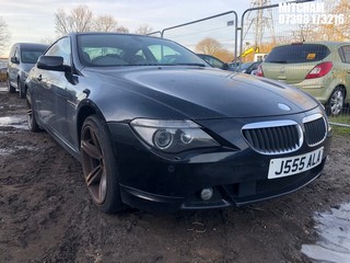 Location: Mitcham - 2005 BMW 630I AUTO Coupe REG: J555ALA, Keys: No, MOT Expiry date: 14/02/2024, 2996 Petrol, 6 Speed Auto Petrol, Former Keepers: 7