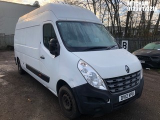 Location: Mitcham - 2012 RENAULT MASTER LH35 DCI 125 Panel Van REG: DV12VPU, Keys: No, MOT Expiry date: 01/10/2025, 2298 Diesel, 6 Speed Manual Diesel, Former Keepers: 6