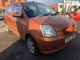 Location: Nottingham - 2005 KIA PICANTO LX 5 Door Hatchback REG: EK05YAV, Keys: No, MOT Expiry date: 19/04/2024, 1086 Petrol, 5 Speed Manual Petrol, Former Keepers: 5