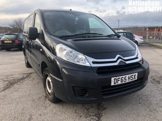 Location: Nottingham - 2015 CITROEN DISPATCH 1200 L2H1 EN-RIS Panel Van REG: DF65HSX, Keys: Yes, MOT Expiry date: 06/11/2024, 1997 Diesel, 6 Speed Manual Diesel, Former Keepers: 2