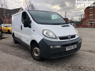 Location: Nottingham - 2005 VAUXHALL VIVARO 2700 DTI SWB Panel Van REG: FP54DSE, Keys: No, MOT Expiry date: 13/02/2025, 1870 Diesel, 5 Speed Manual Diesel, Former Keepers: 4