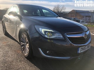 Location: Nottingham - 2016 VAUXHALL INSIGNIA DESIGN NAV S/S 5 DOOR HATCHBACK REG: DN16UNS, 1364cc PETROL, 6 SPEED MANUAL PETROL, Former Keepers: 1, Keys: Yes, MOT Expiry date: 15/07/2025