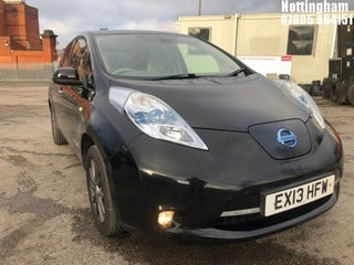 Location: Nottingham - 2013 NISSAN LEAF 5 DOOR HATCHBACK REG: EX13HFW, 0cc ELECTRIC, 1 SPEED AUTO ELECTRIC, Former Keepers: 3, Keys: Yes, MOT Expiry date: 06/03/2025