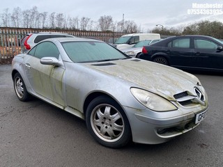 Location: Manchester - 2007 MERCEDES SLK 200 KOMPRESSOR AUTO Convertible REG: GF07DHX, 1796 Petrol, 5 Speed Auto Petrol, Former Keepers: 4, Keys: No, MOT Expiry date: 18/02/2023