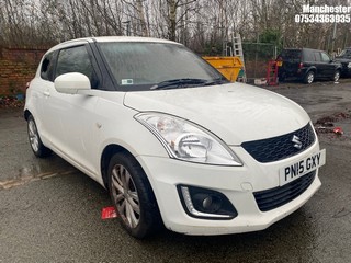 Location: Manchester - 2015 SUZUKI SWIFT SZ3 3 Door Hatchback REG: PN15GXY, 1242 Petrol, 5 Speed Manual Petrol, Former Keepers: 4, Keys: No, MOT Expiry date: 18/07/2025