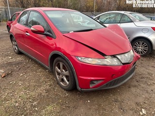 Location: North Woolwich - 2006 HONDA CIVIC SE I-VTEC 5 Door Hatchback REG: ND06FWH, Keys: No, MOT Expiry date: 03/06/2025, 1799 Petrol, 6 Speed Manual Petrol, Former Keepers: 6