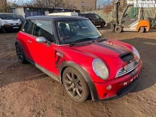 Location: North Woolwich - 2003 MINI MINI COOPER S 3 Door Hatchback REG: RJ53OAH, Keys: No, MOT Expiry date: 27/07/2024, 1598 Petrol, 6 Speed Manual Petrol, Former Keepers: 9