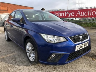 Location: Nottingham - 2018 SEAT IBIZA SE MPI 5 DOOR HATCHBACK REG: CU67VBP, 999CC PETROL, 5 SPEED MANUAL PETROL, Former Keepers: 5, Keys: Yes, MOT Expiry date: 11/06/2025