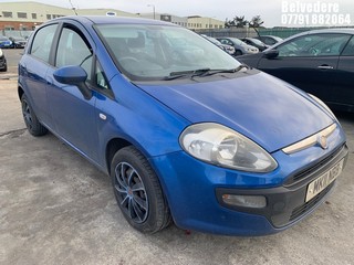 Location: Belvedere - 2011  FIAT  PUNTO EVO DYNAMIC S-A 	 5 Door Hatchback 	 REG: MK11NBB, 1368cc Petrol , 5 Speed Semi Auto Petrol 	, Former Keepers: 7, Keys: Yes, MOT Expiry date: 18/04/2025