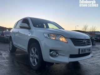 Location: Edinburgh - 2011  TOYOTA  RAV4 XT-R D-CAT AUTO 	 Estate 	 REG: WU61YVM, 2231cc Diesel , 6 Speed Auto Diesel 	, Former Keepers: 2, Keys: Yes, MOT Expiry date: