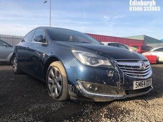 Location: Edinburgh - 2014 VAUXHALL INSIGNIA SRI CDTI ECOFLEX 5 Door Hatchback REG: SM64OOX, Keys: No, MOT Expiry date: 06/09/2024, 1956 Diesel, 6 Speed Manual Diesel, Former Keepers: 4