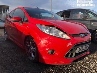 Location: Edinburgh - 2011 FORD FIESTA ZETEC S 3 Door Hatchback REG: SP11LHH, Keys: No, MOT Expiry date: 27/09/2024, 1596 Petrol, 5 Speed Manual Petrol, Former Keepers: 7