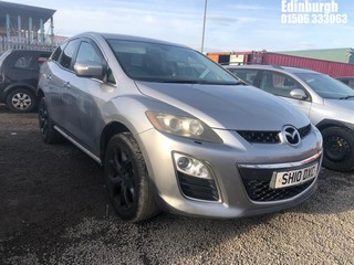 Location: Edinburgh - 2010 MAZDA CX-7 SPORT TECH D Estate REG: SH10DXC, Keys: No, MOT Expiry date: 02/07/2025, 2184 Diesel, 6 Speed Manual Diesel, Former Keepers: 5