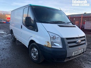 Location: Edinburgh - 2009 FORD TRANSIT 85 T260 FWD Panel Van REG: SA09OJU, Keys: No, MOT Expiry date: 14/05/2024, 2198 Diesel, 5 Speed Manual Diesel, Former Keepers: 6