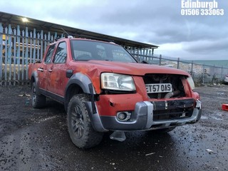 NOTE: ATF Registered Buyers ONLY - Location: Edinburgh - 2008 FORD RANGER WILDTRAK TDCI Pick-up REG: ET57OAS, Keys: No, 2953 Diesel, 5 Speed Manual Diesel, Former Keepers: 7