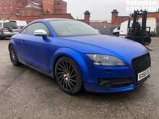 Location: Nottingham - 2006 AUDI TT FSI Coupe REG: KX56OCZ, Keys: No, MOT Expiry date: 03/07/2024, 1984 Petrol, 6 Speed Manual Petrol, Former Keepers: 10