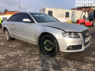 Location: Nottingham - 2009 AUDI A4 SE TDI CVT 4 Door Saloon REG: YR59ZSW, Keys: No, MOT Expiry date: 17/03/2025, 1968 Diesel, Variable 1 Speed Auto Diesel, Former Keepers: 7