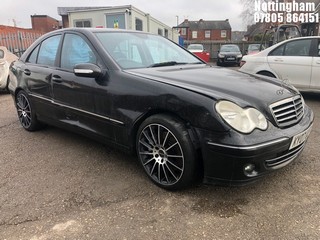 Location: Nottingham - 2007 MERCEDES C220 CDI AVANTGDE SE A 4 Door Saloon REG: KY07ULF, Keys: No, MOT Expiry date: 31/01/2025, 2149 Diesel, 5 Speed Auto Diesel, Former Keepers: 8