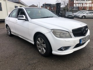 Location: Nottingham - 2008 MERCEDES C220 SPORT CDI A 4 Door Saloon REG: EN08UWG, Keys: No, MOT Expiry date: 28/12/2024, 2148 Diesel, 5 Speed Auto Diesel, Former Keepers: 15