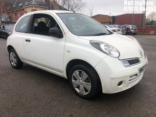 Location: Nottingham - 2010 NISSAN MICRA VISIA 3 Door Hatchback REG: WM10XPW, Keys: No, MOT Expiry date: 31/05/2024, 1240 Petrol, 5 Speed Manual Petrol, Former Keepers: 4