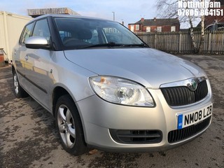 Location: Nottingham - 2008 SKODA FABIA 2 HTP 70 5 Door Hatchback REG: NM08LZB, Keys: No, MOT Expiry date: 25/02/2025, 1198 Petrol, 5 Speed Manual Petrol, Former Keepers: 6