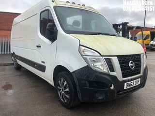 Location: Nottingham - 2013 NISSAN NV400 SE DCI Panel Van REG: BN63ZKP, Keys: No, MOT Expiry date: 13/10/2021, 2298 Diesel, 6 Speed Manual Diesel, Former Keepers: 4