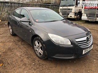 Location: Peterborough - 2013 VAUXHALL INSIGNIA EXCLUSIV 5 Door Hatchback REG: DU13XHP, Keys: No, MOT Expiry date: 28/07/2025, 1796 Petrol, 6 Speed Manual Petrol, Former Keepers: 3