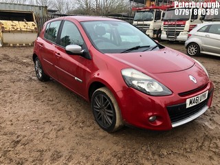 Location: Peterborough - 2011 RENAULT CLIO DYNAMIQUE TOMTOM 16V 5 Door Hatchback REG: MA61UYK, Keys: No, MOT Expiry date: 28/11/2025, 1149 Petrol, 5 Speed Manual Petrol, Former Keepers: 6