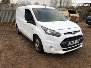 Location: Peterborough - 2015 FORD TRANSIT CONNECT 200 TREND Panel Van REG: CV65TJO, Keys: No, MOT Expiry date: 13/01/2025, 1560 Diesel, 5 Speed Manual Diesel, Former Keepers: 3