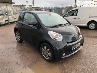 Location: BRENTWOOD - 2009 TOYOTA IQ2 VVT-I CVT 3 Door Hatchback REG: EX59ZYA, 998 Petrol, Variable Speed Auto Petrol, Former Keepers: 0, Keys: Yes, MOT: Expiry date08/11/2024