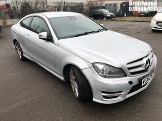 Location: Brentwood - 2012 MERCEDES-BENZ C220 AMG SPORT CDI BLUEEF Coupe REG: WG62KFV, Keys: No, MOT Expiry date: 07/08/2024, 2143 Diesel, 7 Speed Auto Diesel, Former Keepers: 5