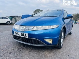 Location: Plymouth - 2007 HONDA CIVIC ES I-CTDI 5 Door Hatchback REG: HY57OAA, Keys: No, MOT Expiry date: 28/05/2025, 2204 Diesel, 6 Speed Manual Diesel, Former Keepers: 5