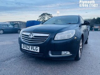 Location: Plymouth - 2013 VAUXHALL INSIGNIA SRI NAV CDTI Estate REG: DY62VLG, Keys: No, MOT Expiry date: 13/02/2024, 1956 Diesel, 6 Speed Manual Diesel, Former Keepers: 5