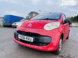 Location: Plymouth - 2006 CITROEN C1 VIBE 3 Door Hatchback REG: YS06RXU, Keys: No, MOT Expiry date: 25/09/2024, 998 Petrol, 5 Speed Manual Petrol, Former Keepers: 4