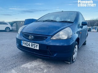 Location: Plymouth - 2004 HONDA JAZZ SE CVT 5 Door Hatchback REG: FH04RSY, Keys: No, MOT Expiry date: 28/11/2024, 1339 Petrol, Variable Speed Auto Petrol, Former Keepers: 5