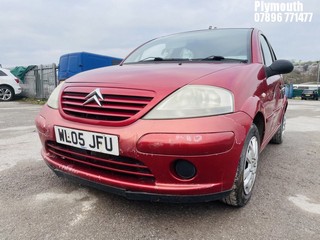 Location: Plymouth - 2005 CITROEN C3 DESIRE 5 Door Hatchback REG: WL05JFU, Keys: No, MOT Expiry date: 24/01/2025, 1360 Petrol, 5 Speed Manual Petrol, Former Keepers: 5