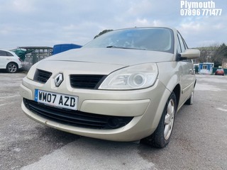 Location: Plymouth - 2007 RENAULT G-SCENIC EXTREME DCI 7S MPV REG: WM07AZD, Keys: No, MOT Expiry date: 04/09/2024, 1461 Diesel, 6 Speed Manual Diesel, Former Keepers: 8