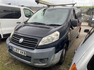 Location: Plymouth - 2007 FIAT SCUDO COMF 120 M-JET LWB Panel Van REG: GJ57XKB, Keys: No, MOT Expiry date: 16/06/2024, 1997 Diesel, 6 Speed Manual Diesel, Former Keepers: 5